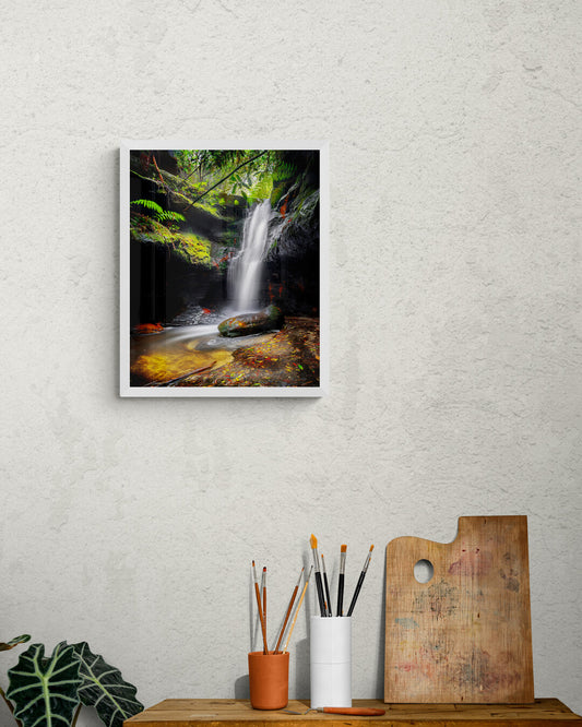 "Amber Cascade" - Original Australian Fine Art Photograph