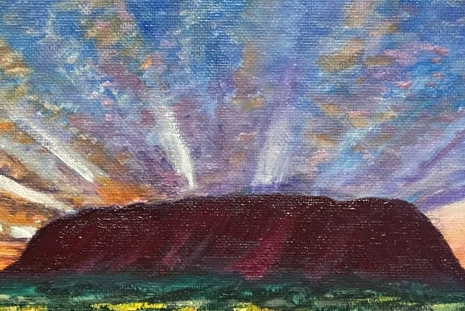 Uluru at Sunset