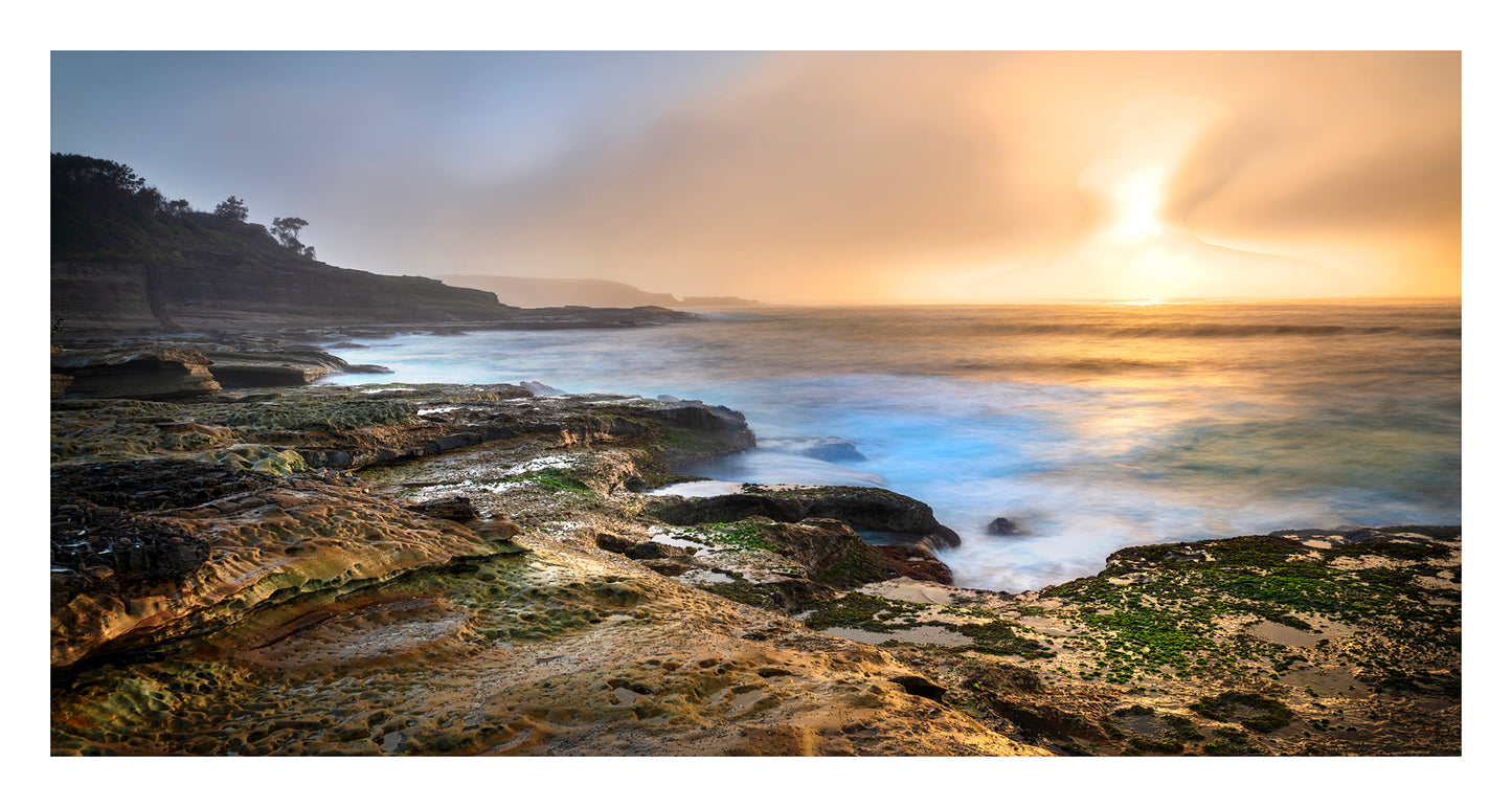 "Rocky Sunrise at Wasp Head" - Original Australian PanoScape Fine Art Photograph