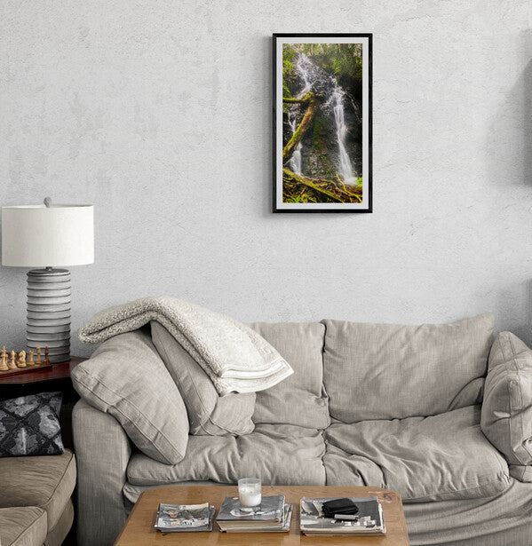 "Misty Wilson Falls" - Original Australian PanoScape Fine Art Photograph
