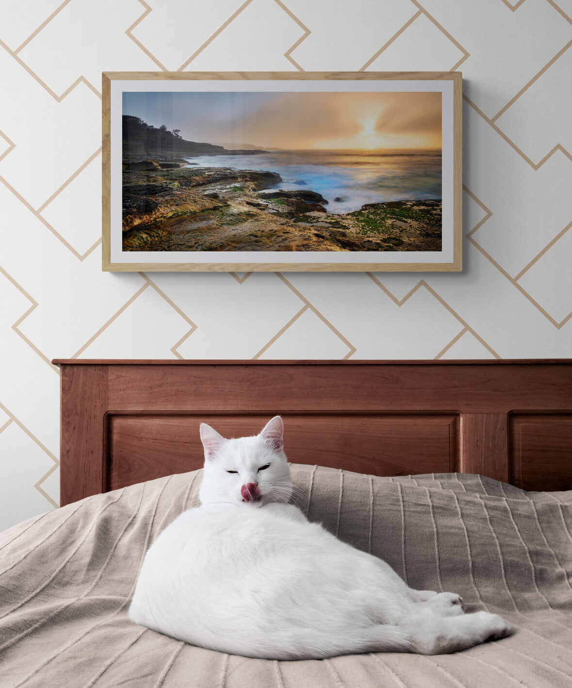 "Rocky Sunrise at Wasp Head" - Original Australian PanoScape Fine Art Photograph