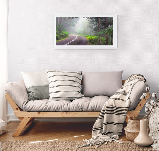 "Misty Road on Mt Wilson" - Original Australian PanoScape Fine Art Photograph