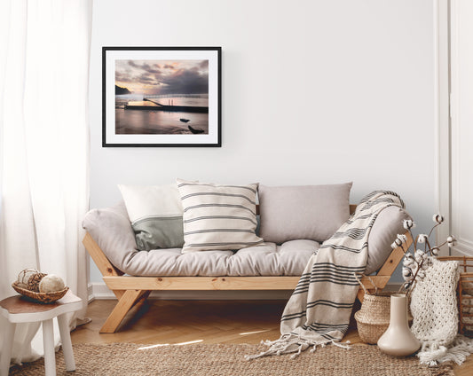 "Golden Sunrise Pool" - Original Australian Fine Art Photograph