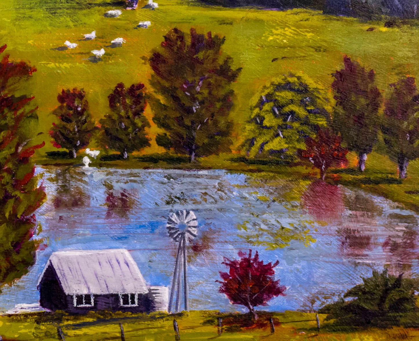 Mountain Lagoon Morning