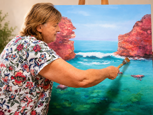 Welcome Artist Mary Cottam to Scapes of Art