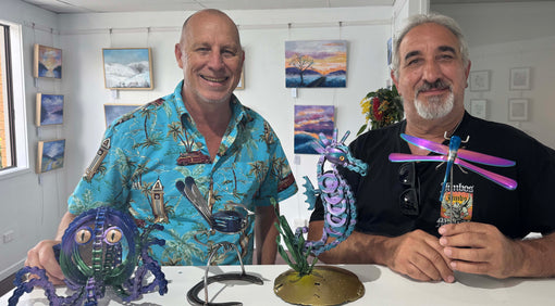 NEW IN GALLERY - Jimbo Green Metal Art