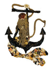 Anchored Mermaid — original artwork by Kelly Stewart