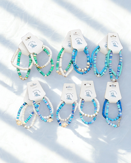 Beach & Boho Coastal Bracelet Set - Joanne Hinchcliffe