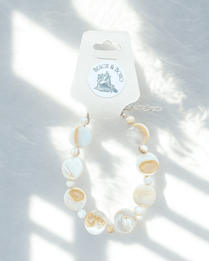 Beach & Boho Coastal Shell Bracelet - Joanne Hinchcliffe