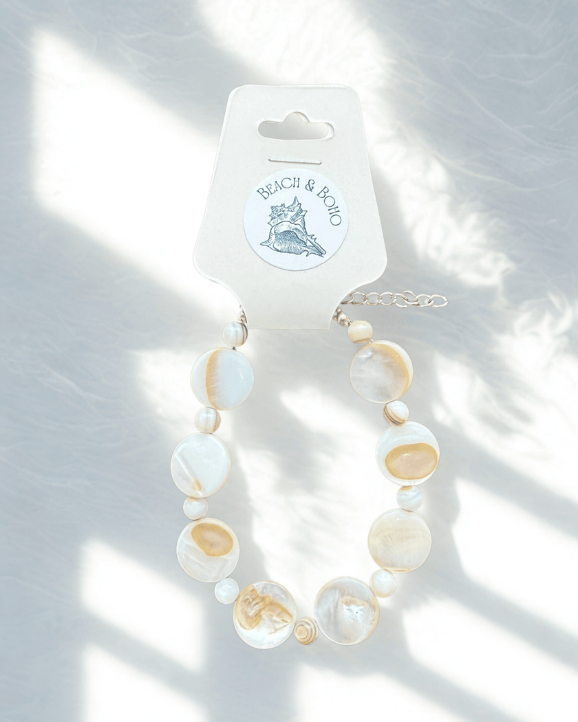 Beach & Boho Coastal Shell Bracelet - Joanne Hinchcliffe