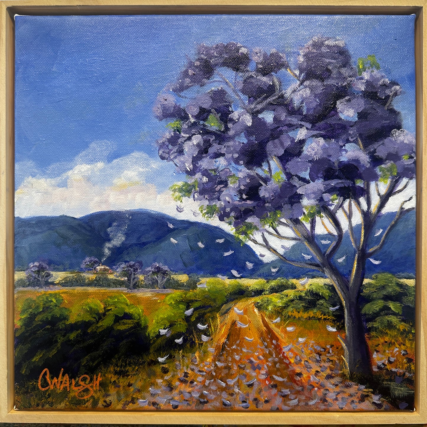 "Dream Tree" Acrylic on Canvas - 30cm x 30cm (framed)