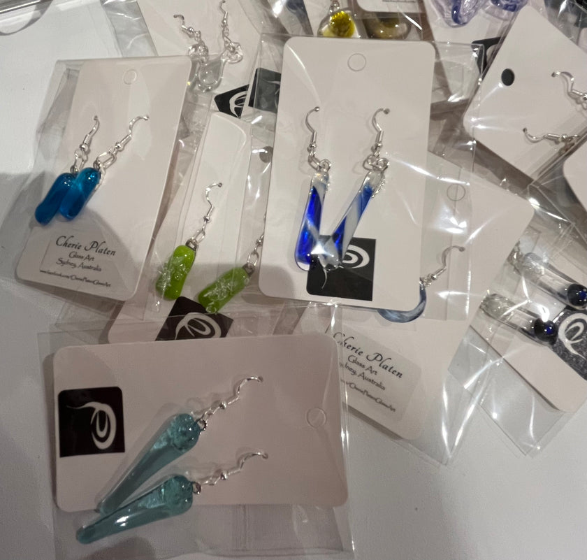 Jewellery - Earrings Packet with pouches by Cherie Platen