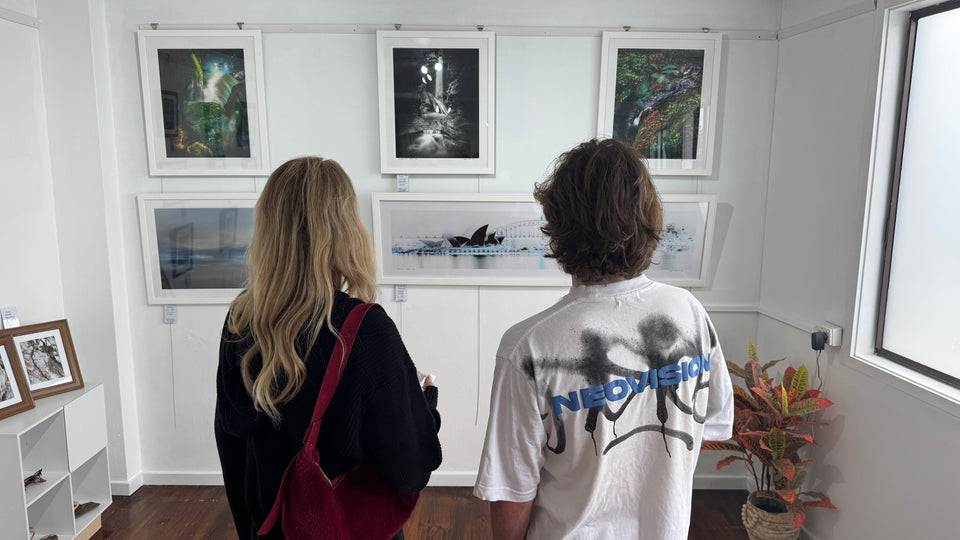 Photography and artworks by local artists at Scapes of Art Central Coast NSW