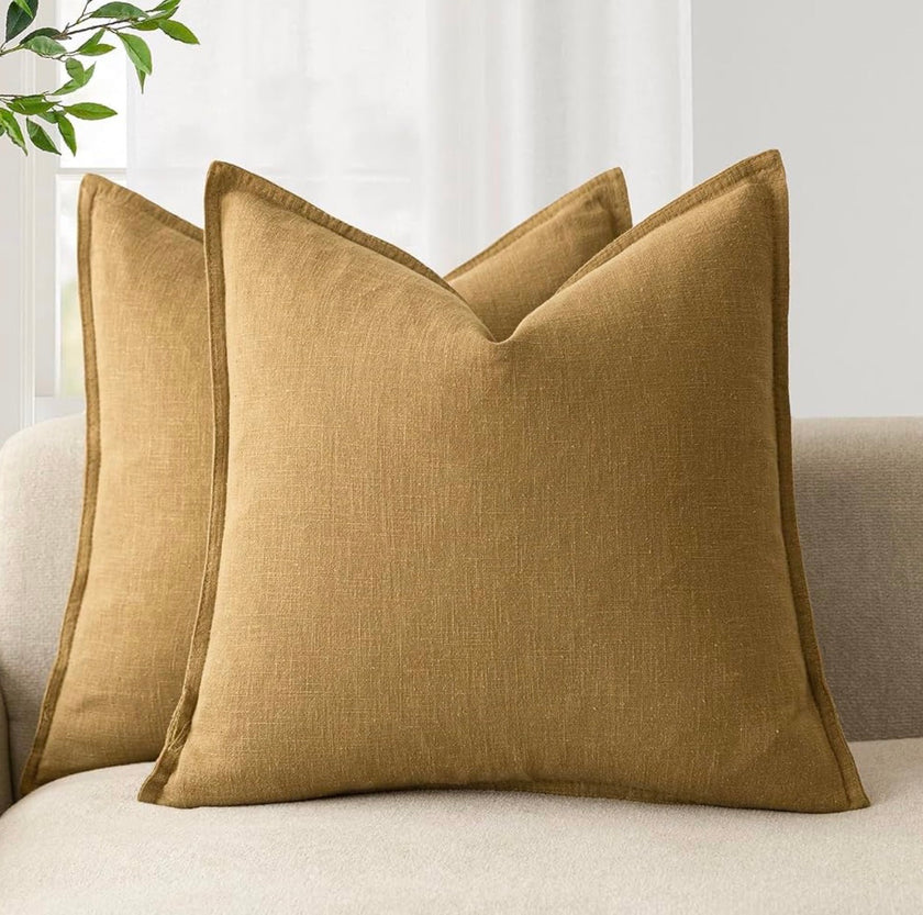 Accent Cushion — Honey Mustard
