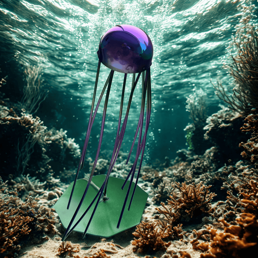 Jellyfish - Jimbo's Metal Art