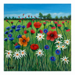 Poppies & Big Daisies in the Field - Mary Cottam