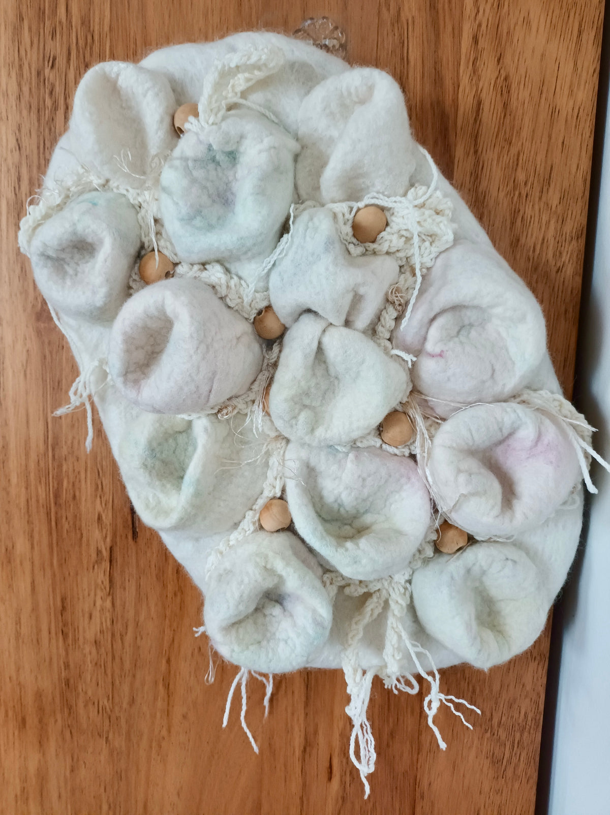 #13 — wool felt sculpture by Karen Jane Williams