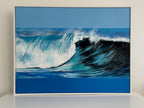 Geoff Barlow original coastal painting — The Big One