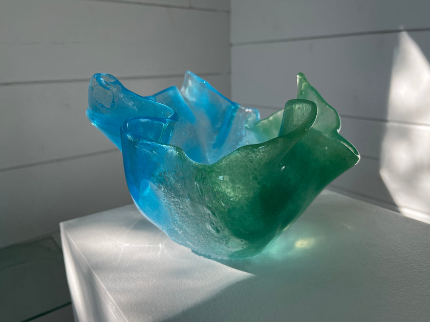 Cherie Platen glass artwork — Oceanic Series 2
