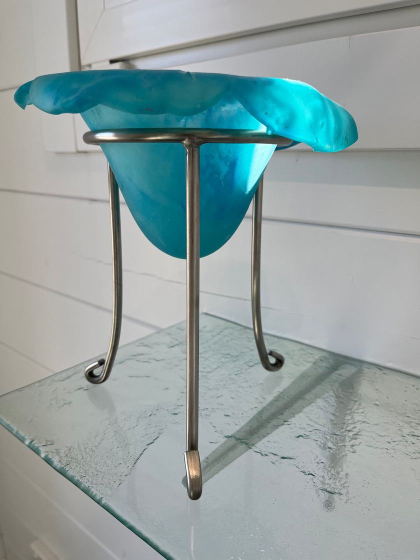 Cherie Platen glass artwork — Drop Vase 2