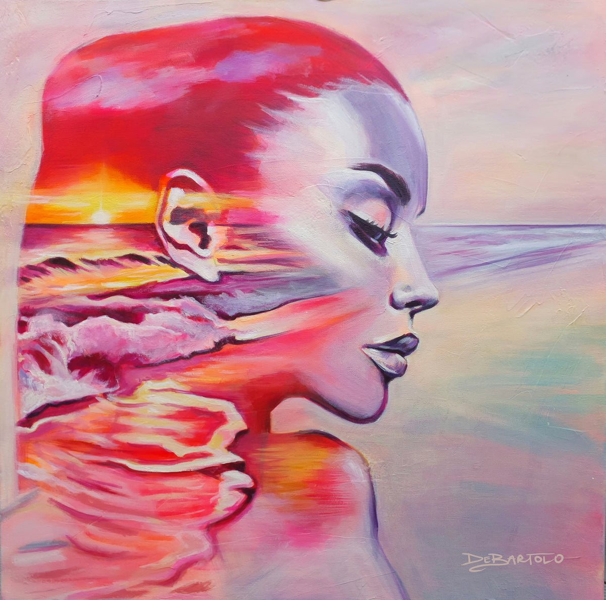 Bianca Debartolo original artwork — Born To Shine