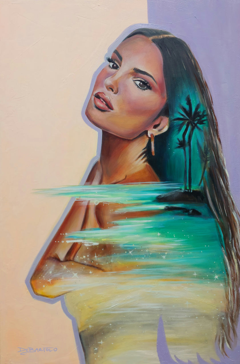 Bianca Debartolo original artwork — She Carries New Horizons