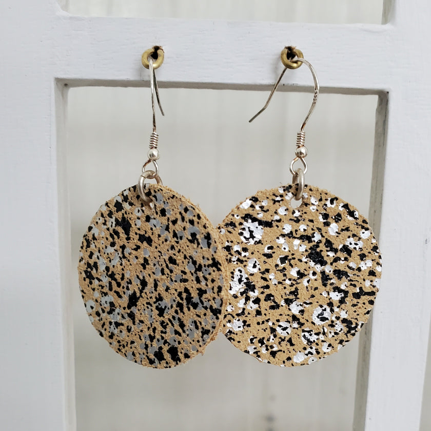 Church of Adornment Small 1 piece earring SS, Sand earrings 1