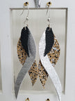 Church of Adornment Medium 3 piece earring SS, Sand earrings 3