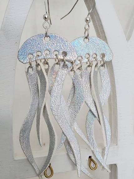 Church of Adornment Large multi piece earring SS, Sea creature earrings 1