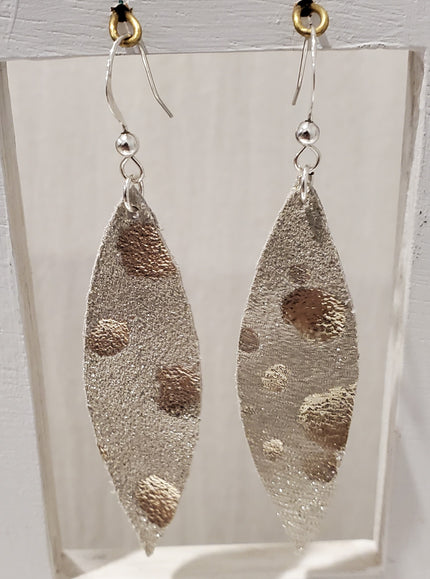 Church of Adornment Small one-piece sterling silver Waterdrop earrings