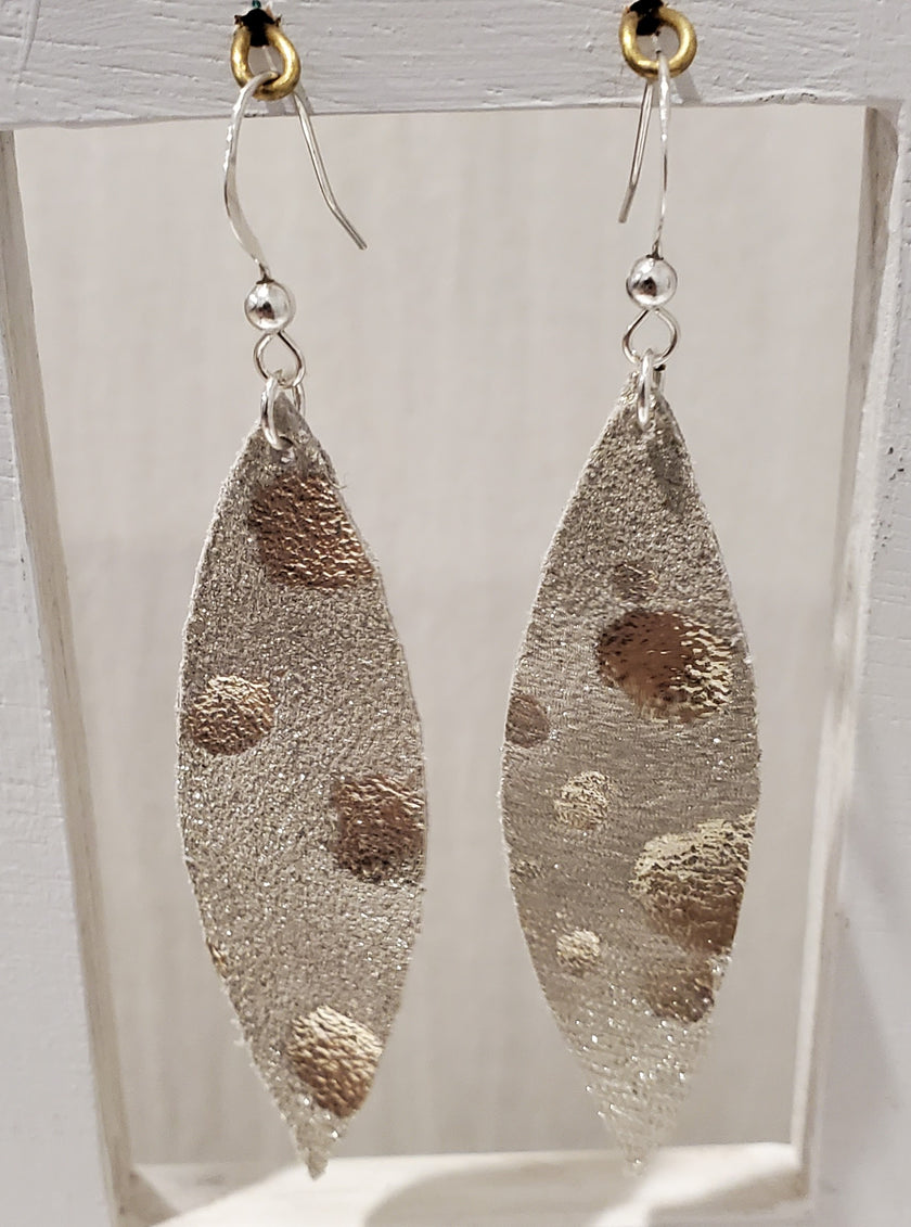 Church of Adornment Small one-piece sterling silver Waterdrop earrings