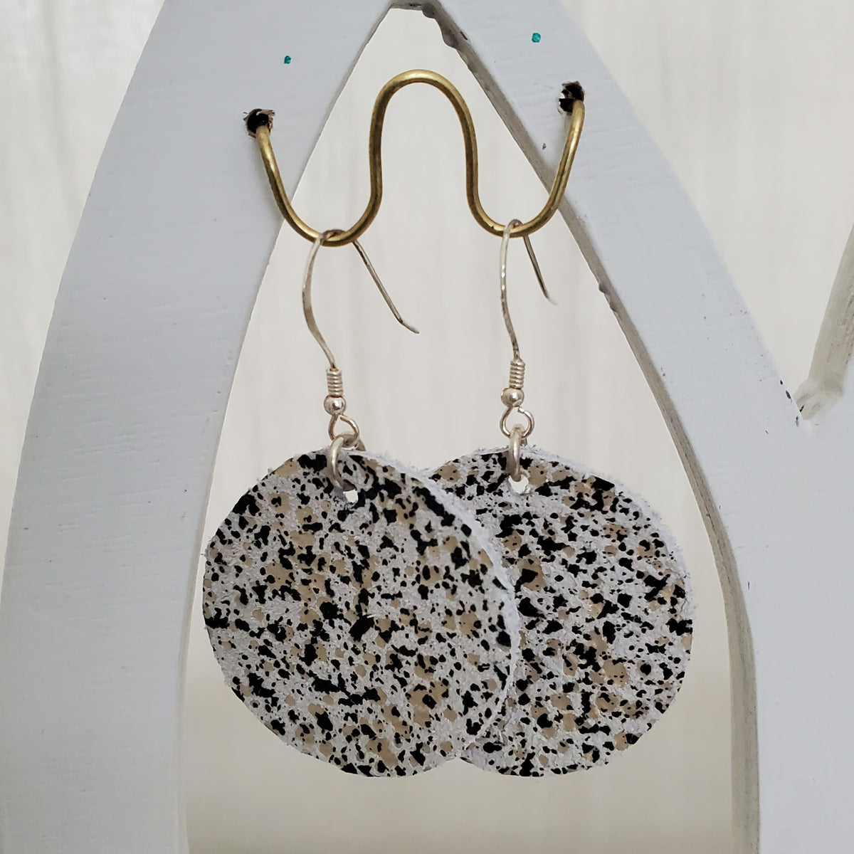 Church of Adornment Small 1 piece earring SS, stone earrings 1