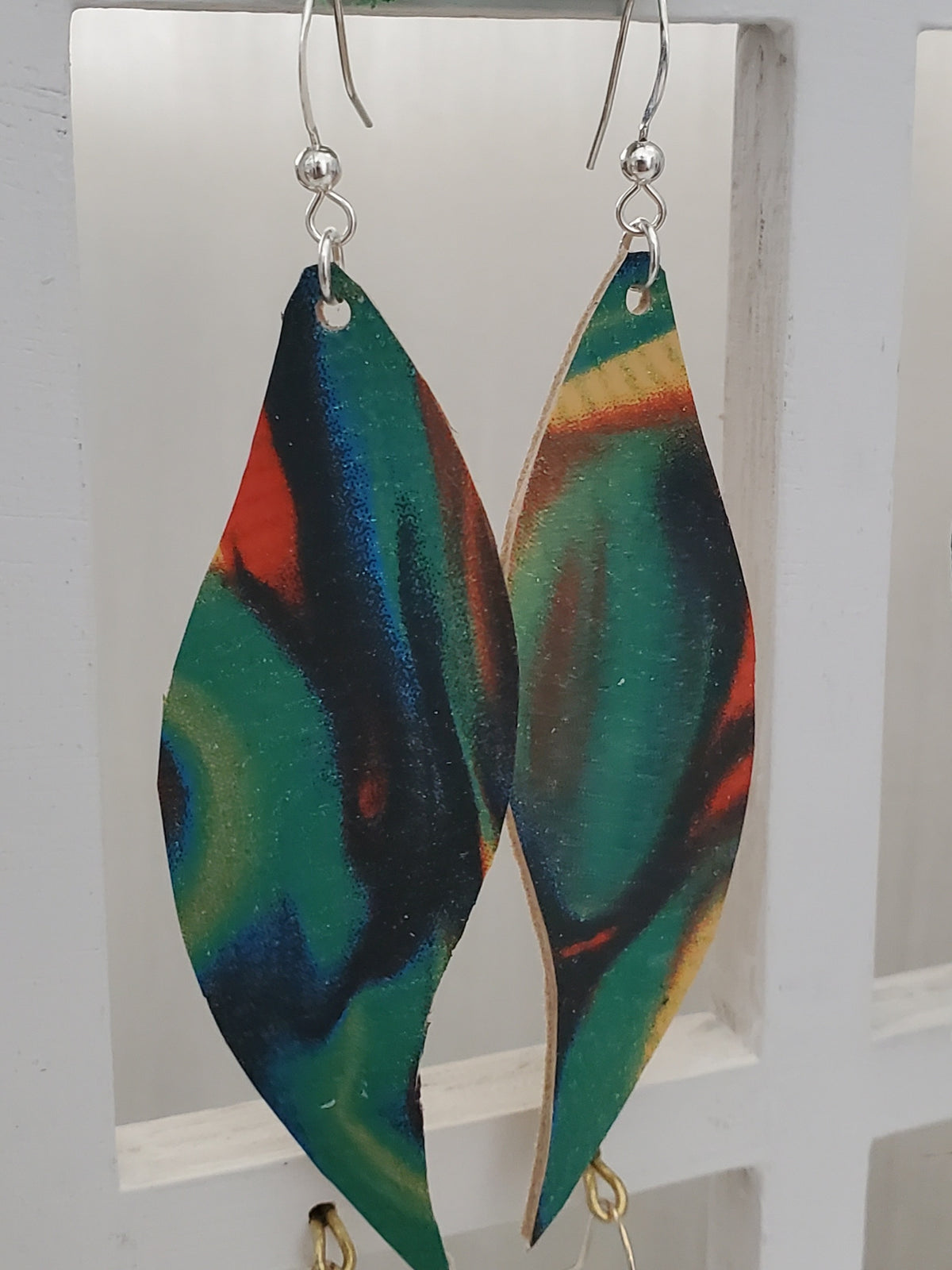 Church of Adornment Medium one-piece sterling silver Tropical earrings