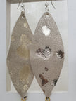 Church of Adornment Medium one-piece sterling silver Waterdrop earrings