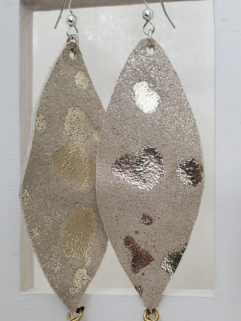 Church of Adornment Medium one-piece sterling silver Waterdrop earrings