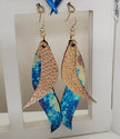 Church of Adornment Medium two-piece gold-fill Wave earrings