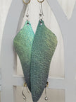 Church of Adornment Medium one-piece sterling silver Wing earrings