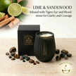 Shadow & Glow Large Lime & Sandalwood candle