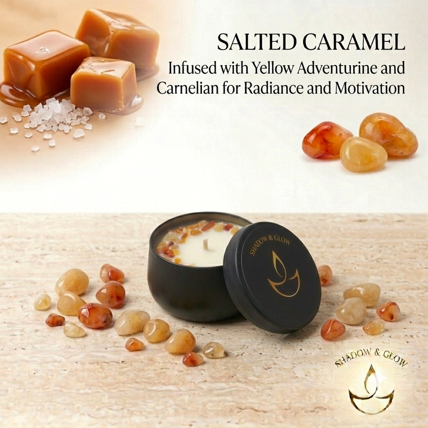 Shadow & Glow Small Salted Caramel candle