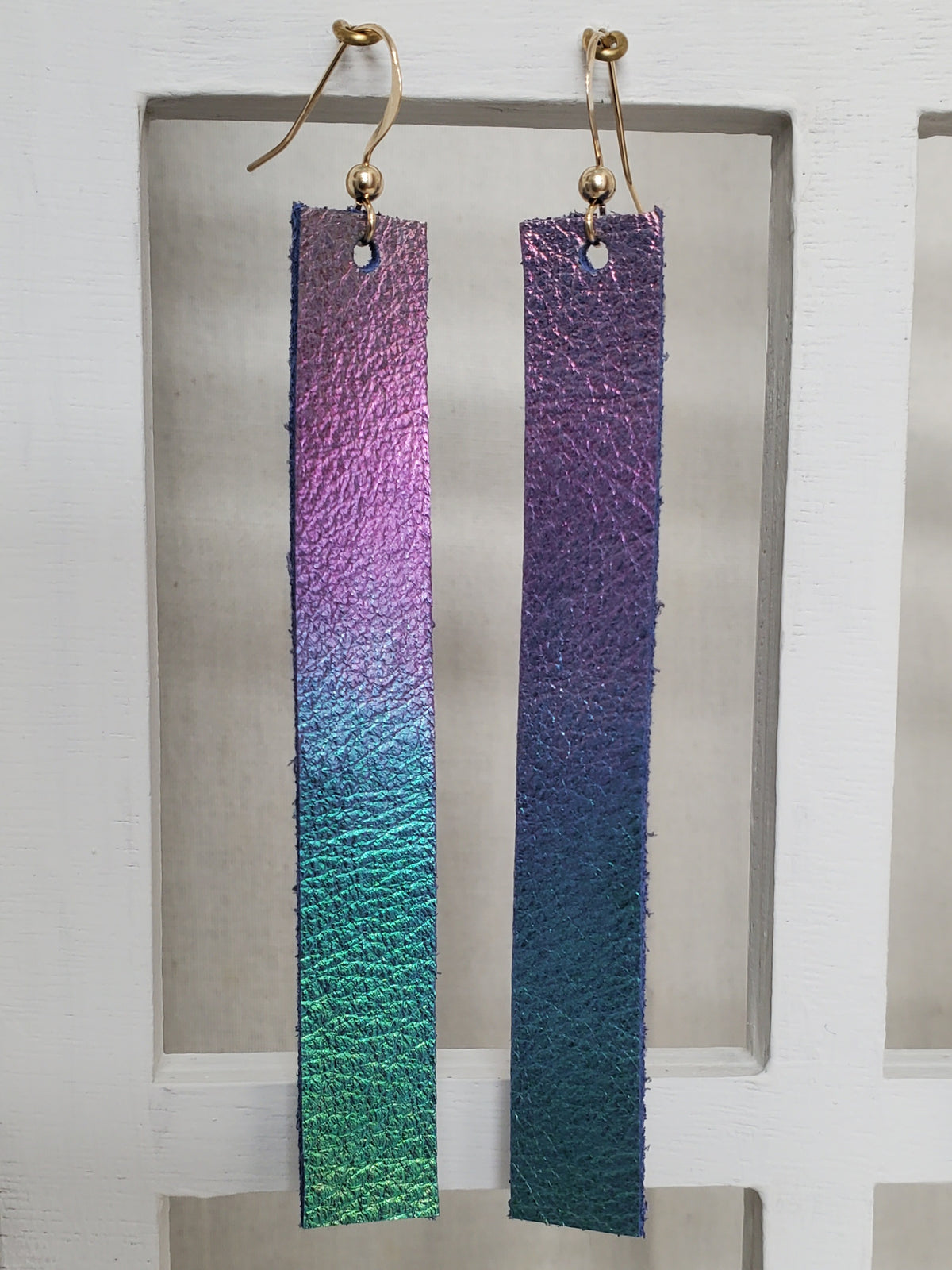 Church of Adornment Large 1 piece earring GF, Sunset earrings 3