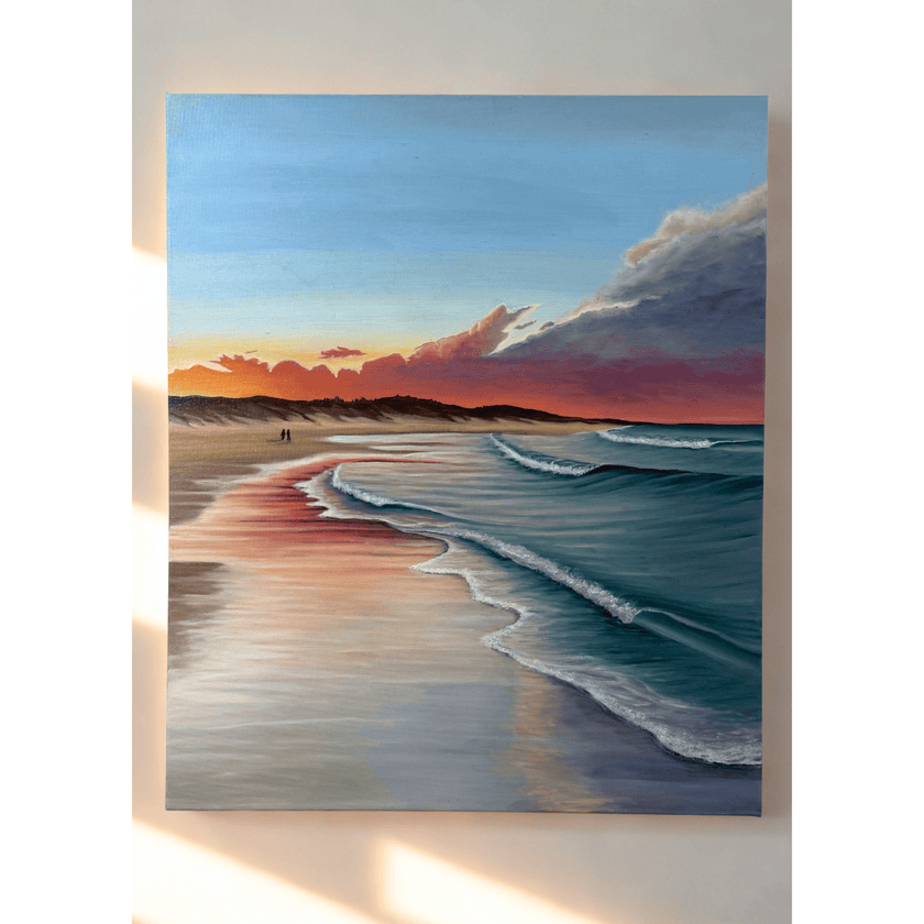 Soldiers Sunset - Felicity Bates Art