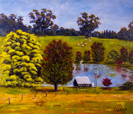 Mountain Lagoon Morning