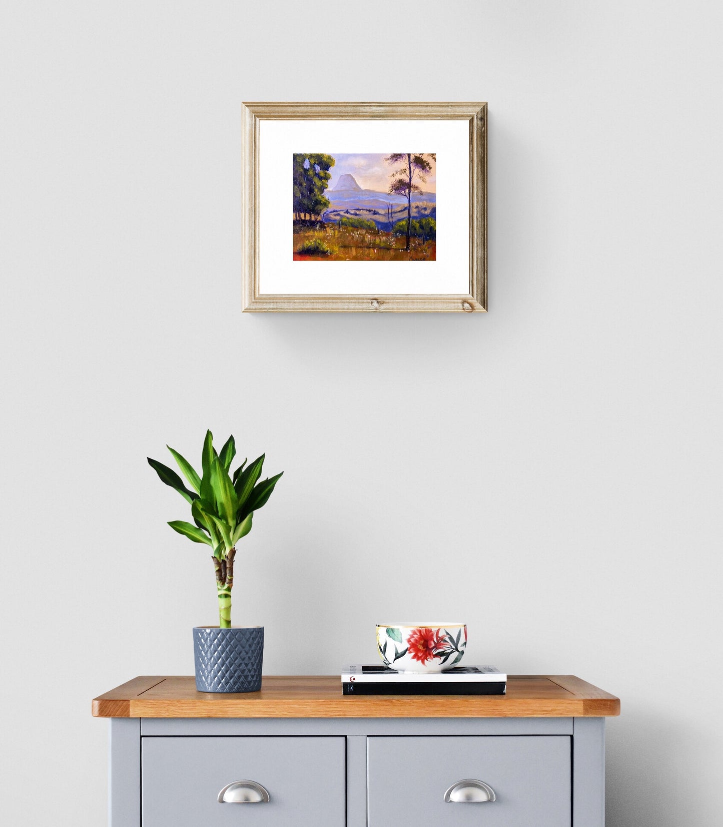 "Pomona Mountain" Acrylic on Board - 23cm x 30cm (unframed)